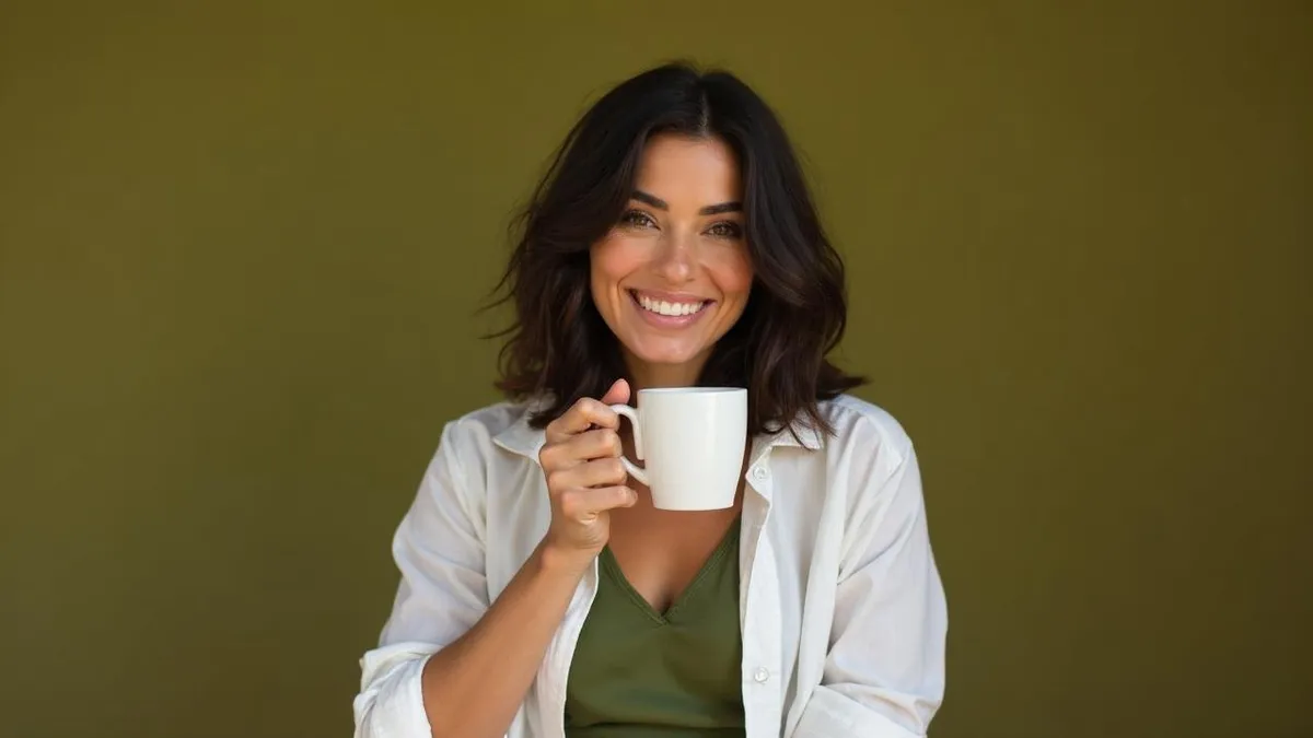 Clinical psychologist ready for an online therapy session